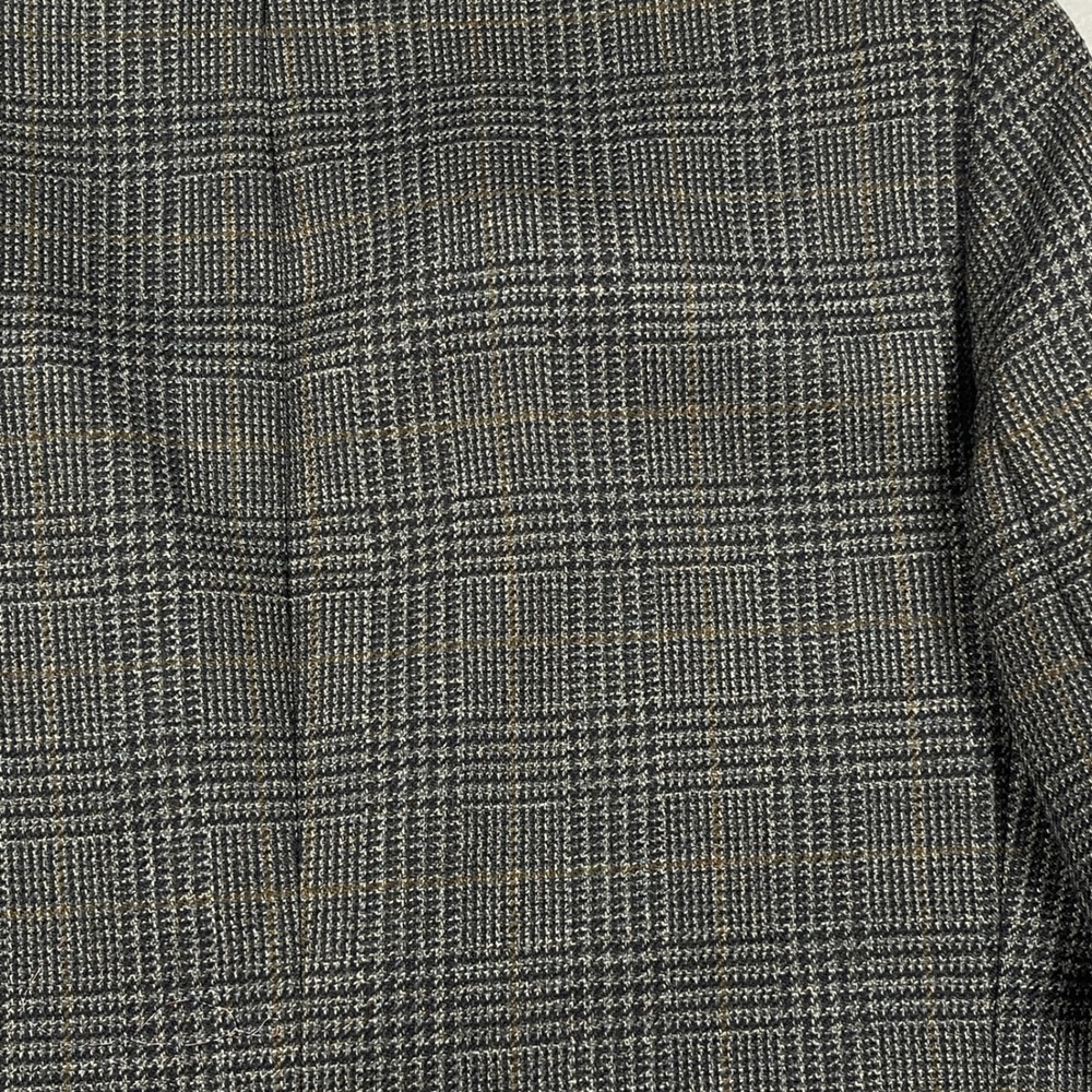 Jos A Bank Corporate Collection 43T‎ Blazer Grey Glen Plaid Pure Wool Sport Coat - Picture 10 of 14
